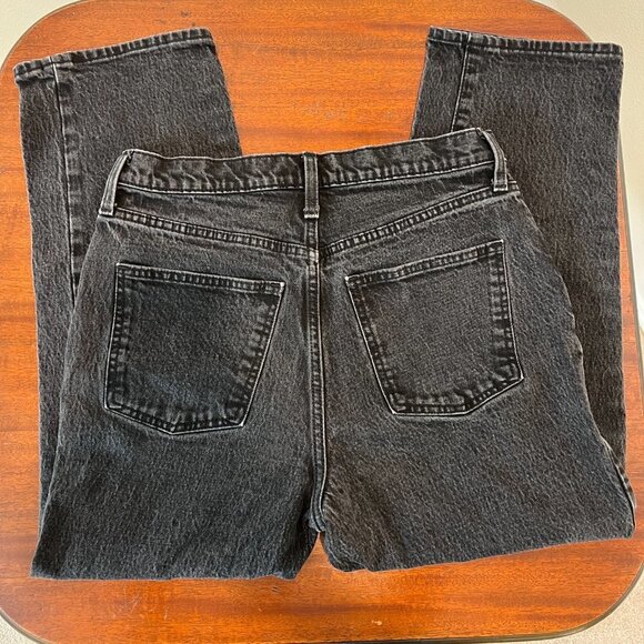 Universal Thread Black Distressed Vintage Straight Jeans - Size 10/30R -NWOT - Picture 2 of 5